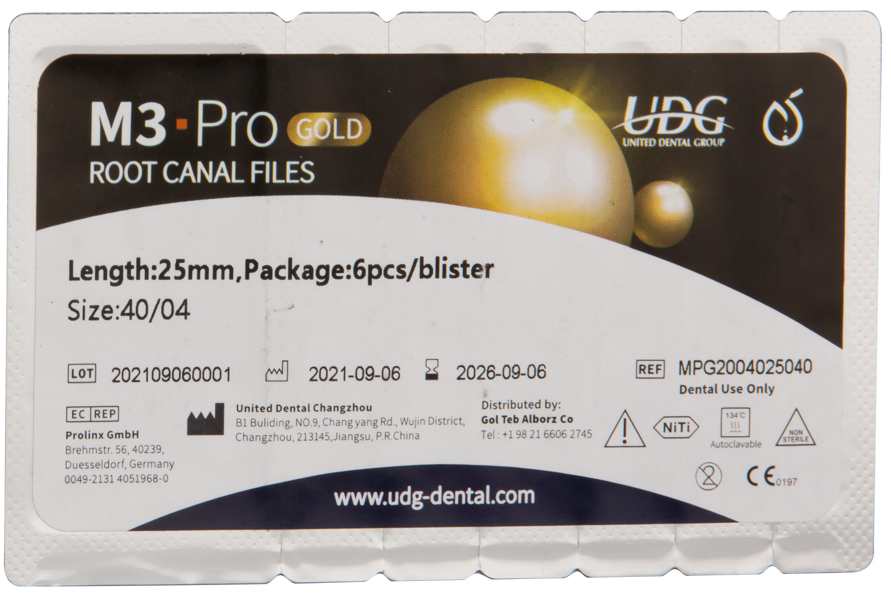 فایل روتاری ام تری پرو گلد (%4*40) M3 Pro Gold